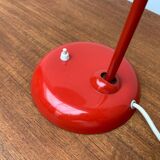 Red German table lamp mid-century 6556 by Christian Dell for Kaiser Idell, 1960s