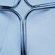 Chrome design coffee table and smoky glass 70s