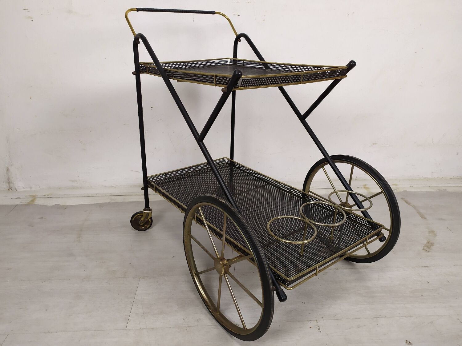 Vintage bar trolley