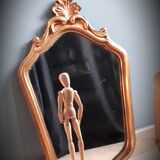 Baroque golden mirror