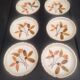 6 Assiettes vintage 70's Gien