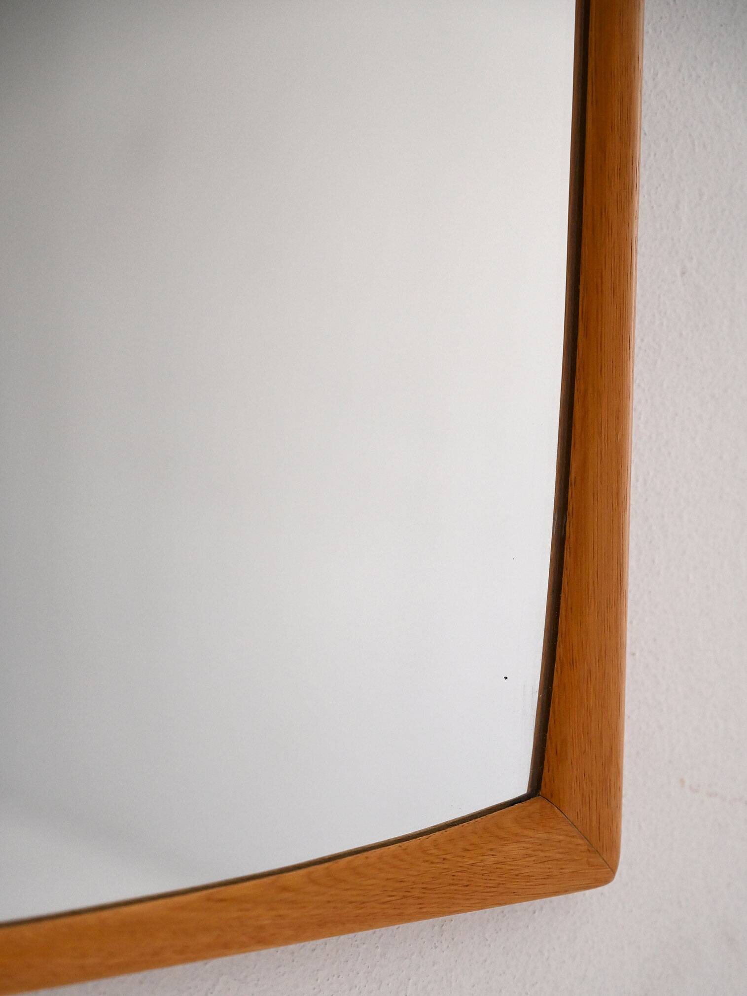 Swedish Fröseke Oak Mirror, Sylvia Model