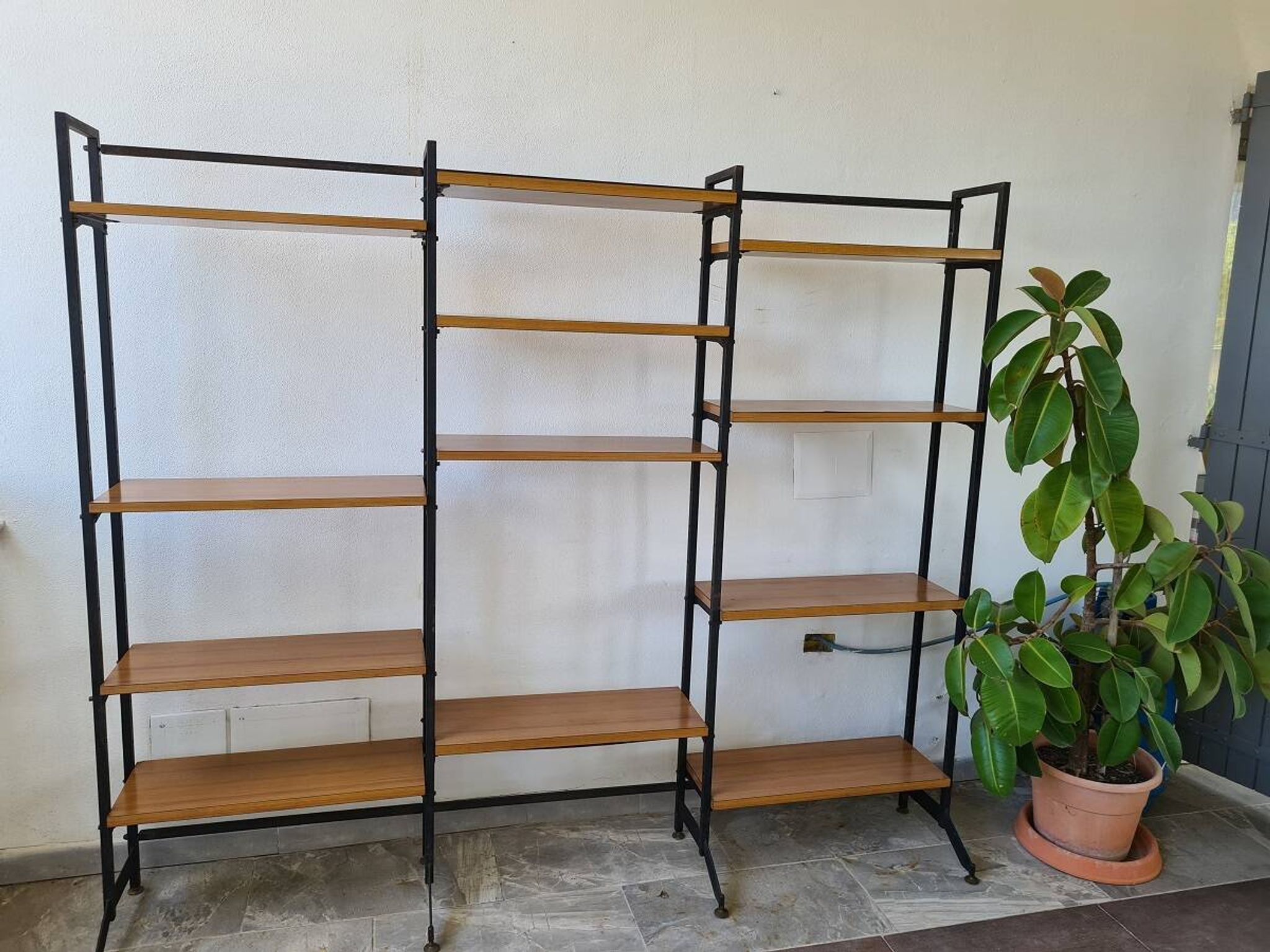 Mid Century Italian Design Wall Units Tall