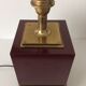 Brass lamp and formica 1970