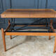 Scandinavian coffee table Smorrebrod with extendable system