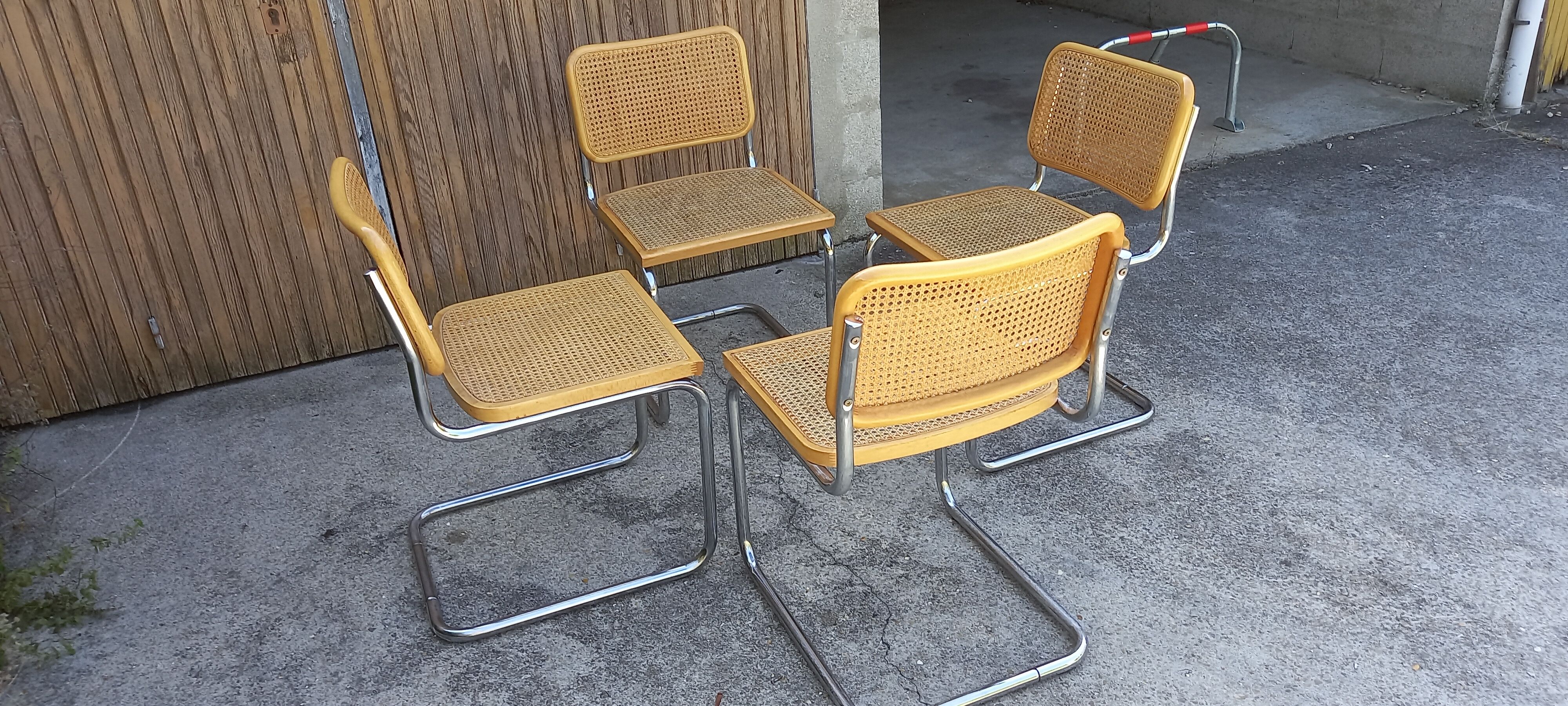 Chairs B32 by Marcel Breuer