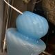 Pair of MURANO vintage mushroom bedside lamps from the 70s