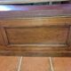 Banc coffre ancien en chêne