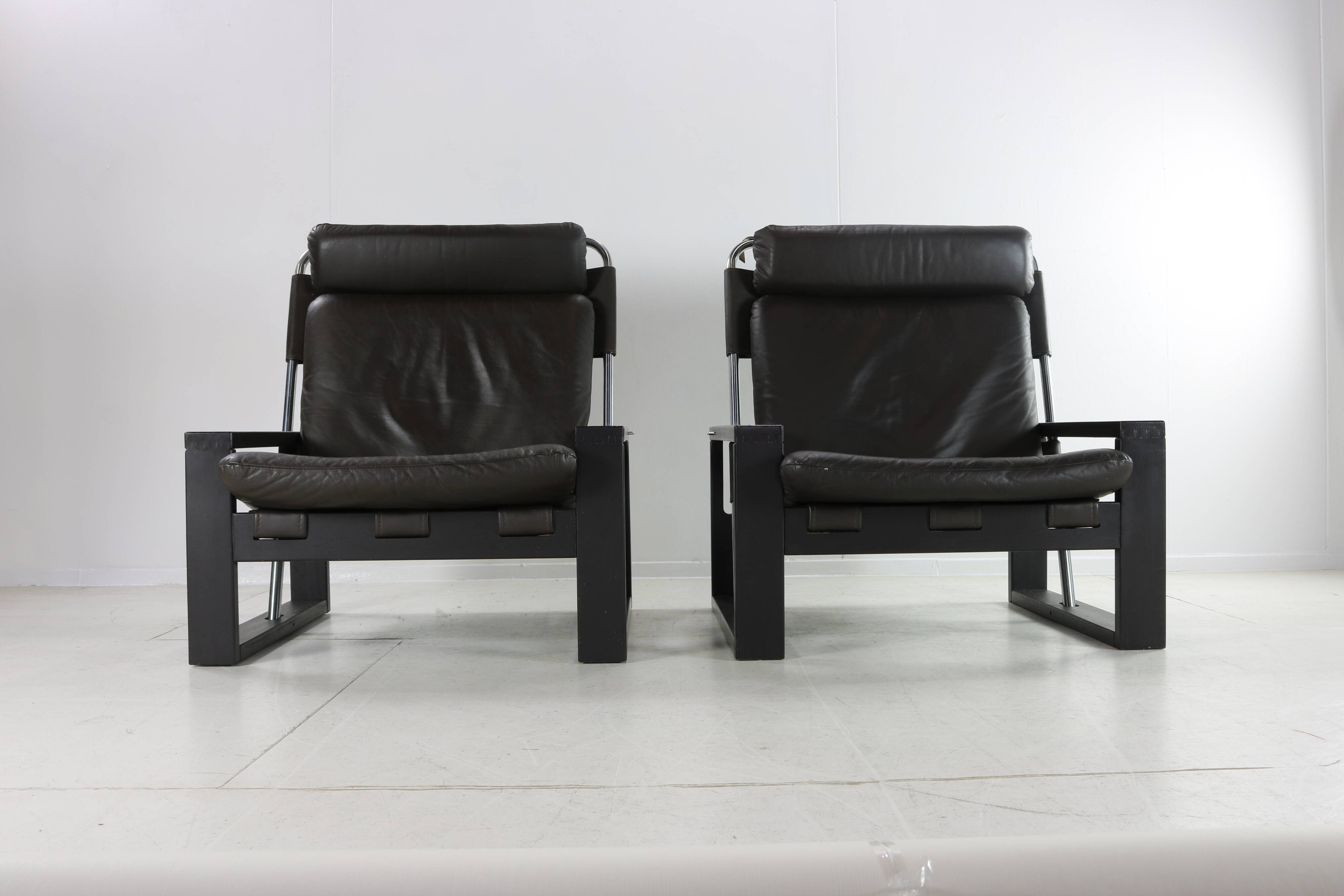 Ensemble de deux chaises longues de Sonja Wasseur