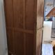 Stripped parisian wardrobe, raw wood