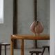 Rainer Daumiller, extendable round dining table in pine, modern Danish style, 1970s.