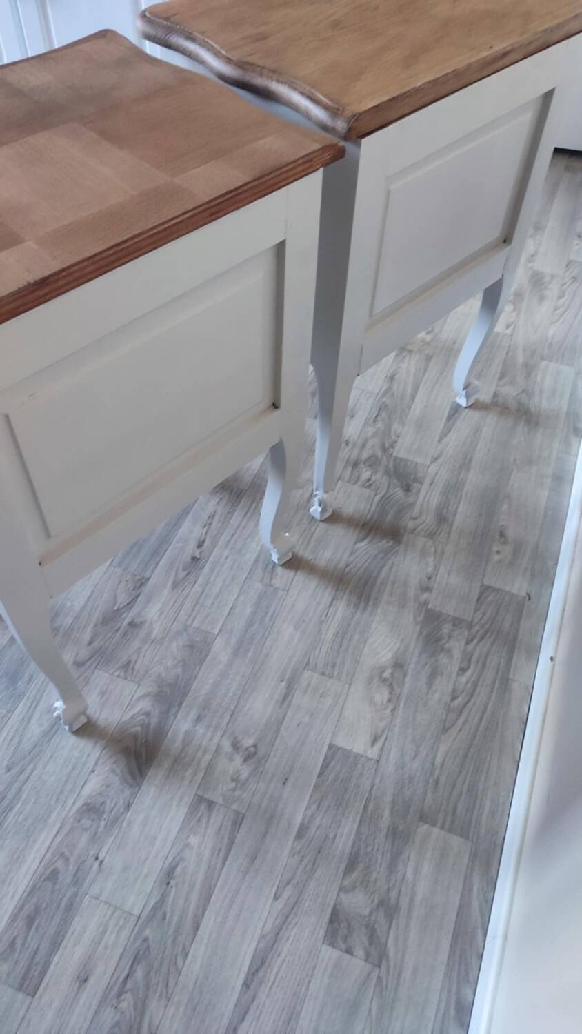 Restored bedside tables available