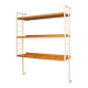 Mid Century Teak Wall Shelving Unit, Spain, 1950s