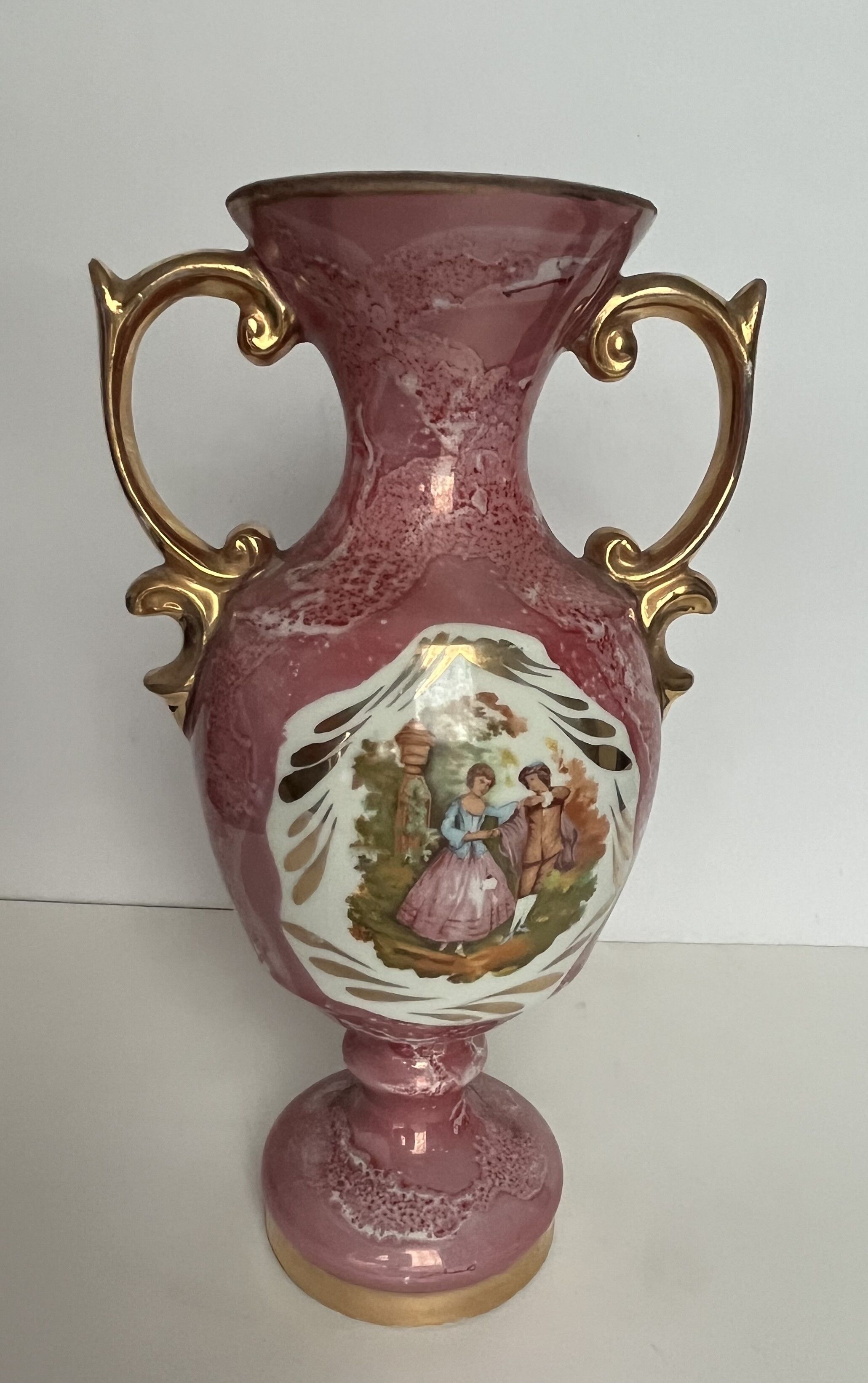 Antique earthenware vase