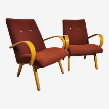 Pair of armchairs by Jaroslav Smidek