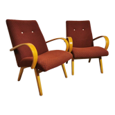 Pair of armchairs by Jaroslav Smidek