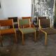 Set de 6 chaises scandinave plywood
