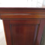 Cherrywood chest of drawers with ogee – 4 drawers – 80s – Louis Philippe style