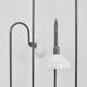 2 Postmodern 1980s Memphis Style Uplighter Floor Lamps, Torchiere, Italy, 1980s