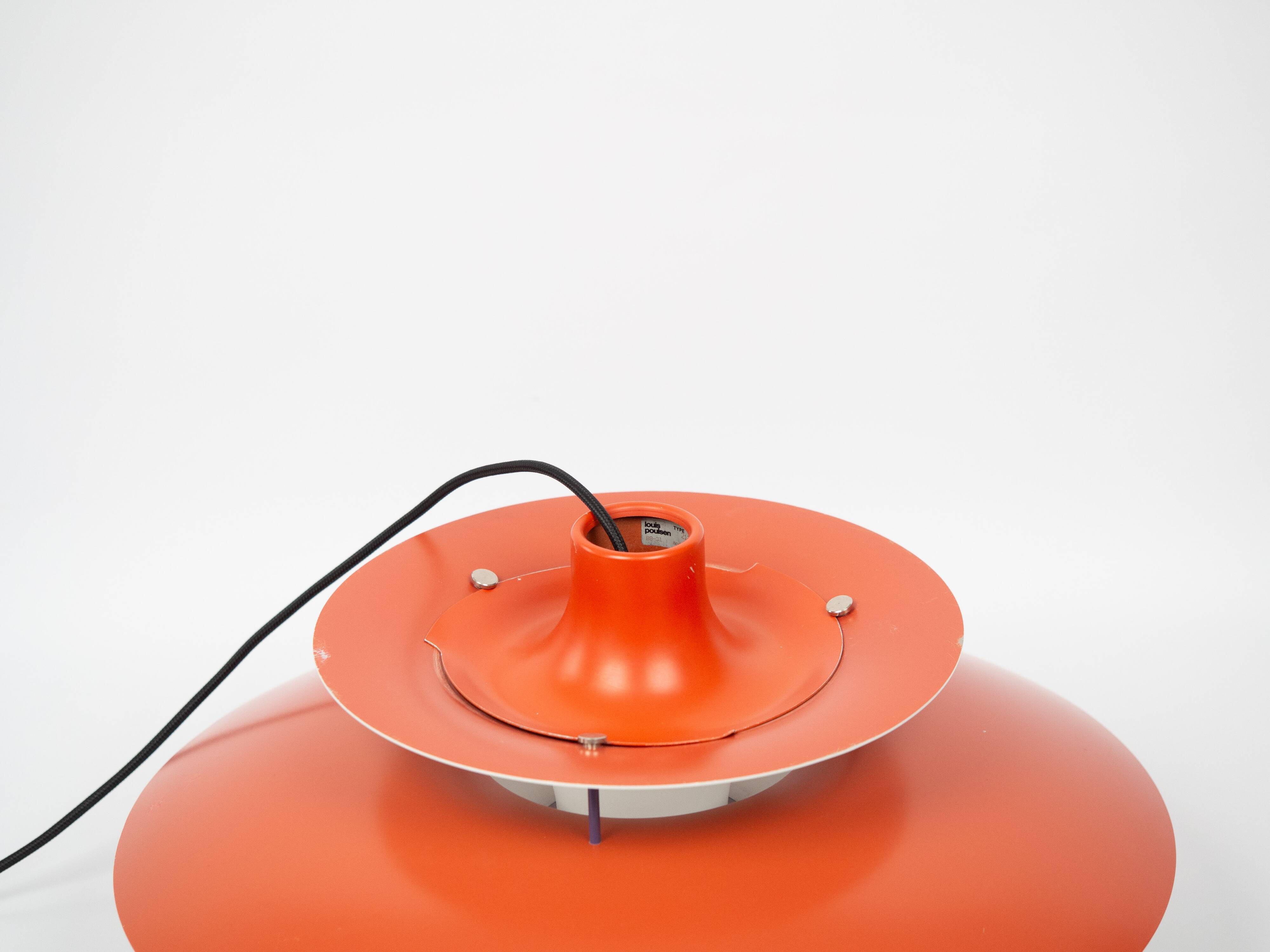 Danish vintage pendant lamp PH 5 by Poul Henningsen, Louis Poulsen, 1958