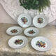 6 dessert plates Limoges porcelain