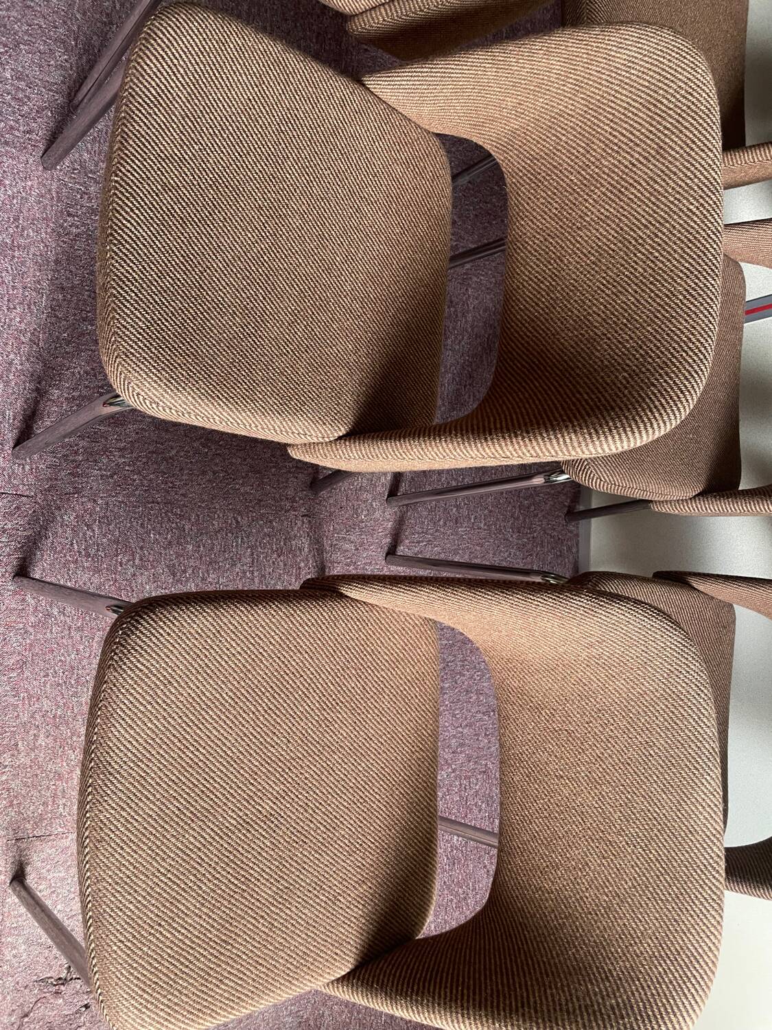 Set of 6 barrel chairs