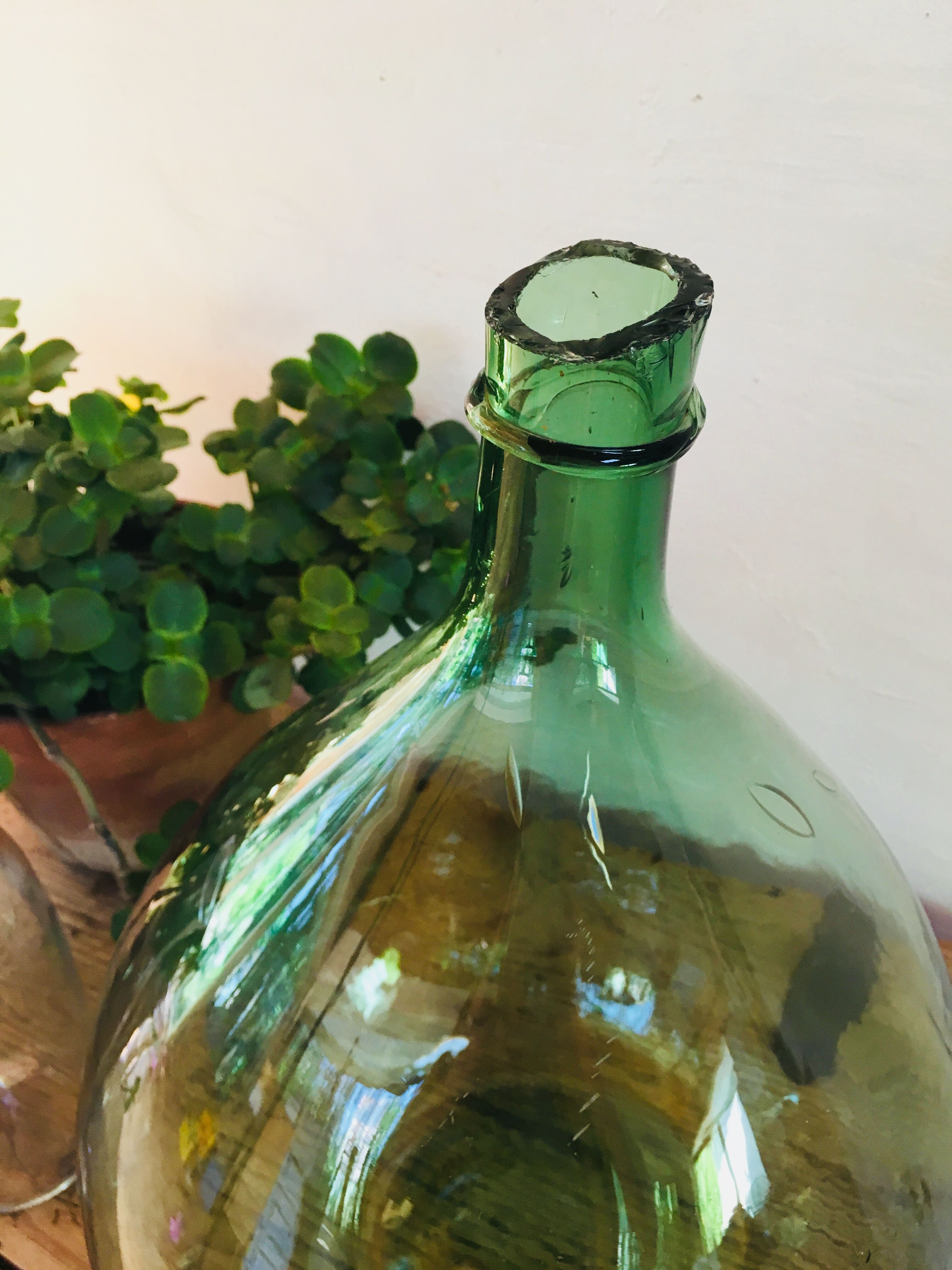 Demijohn green 15 litre