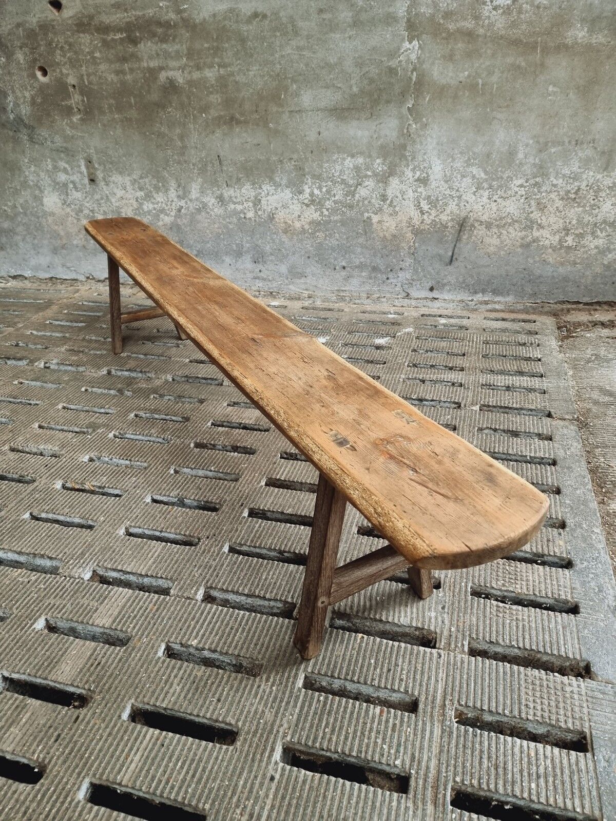 Antique table bench side table