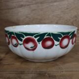 Antique salad bowl Terre de Fer Ceranord / Saint-Amand 1930