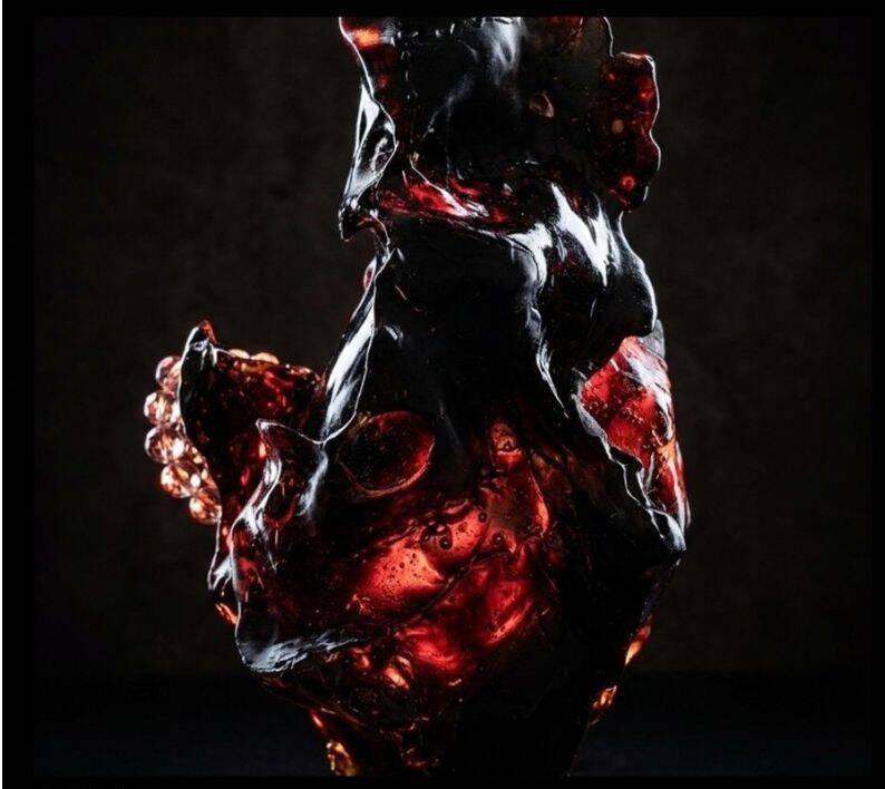 Hanne Skjellerup (Denmark), "og i flammer" (2012). Unique sculpture.
