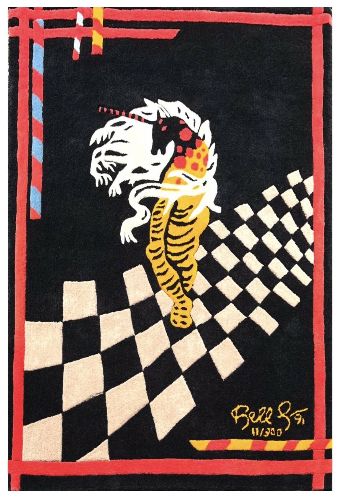 Art Rug / Tapestry Lady Unicorn