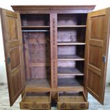 Carved wooden cabinet