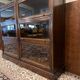 Double Classic English Globe Wernicke Bookcase