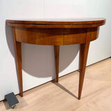 Console Biedermeier demi-lune