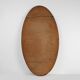 Large French Art Deco gilded and silvered Oval Mirror, ca. 1910