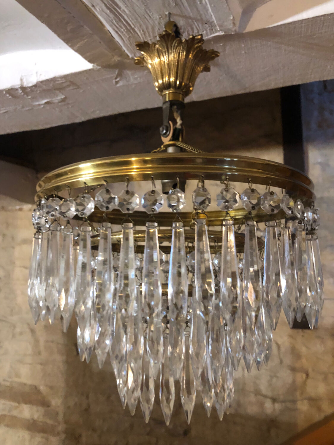 Chandelier water drops