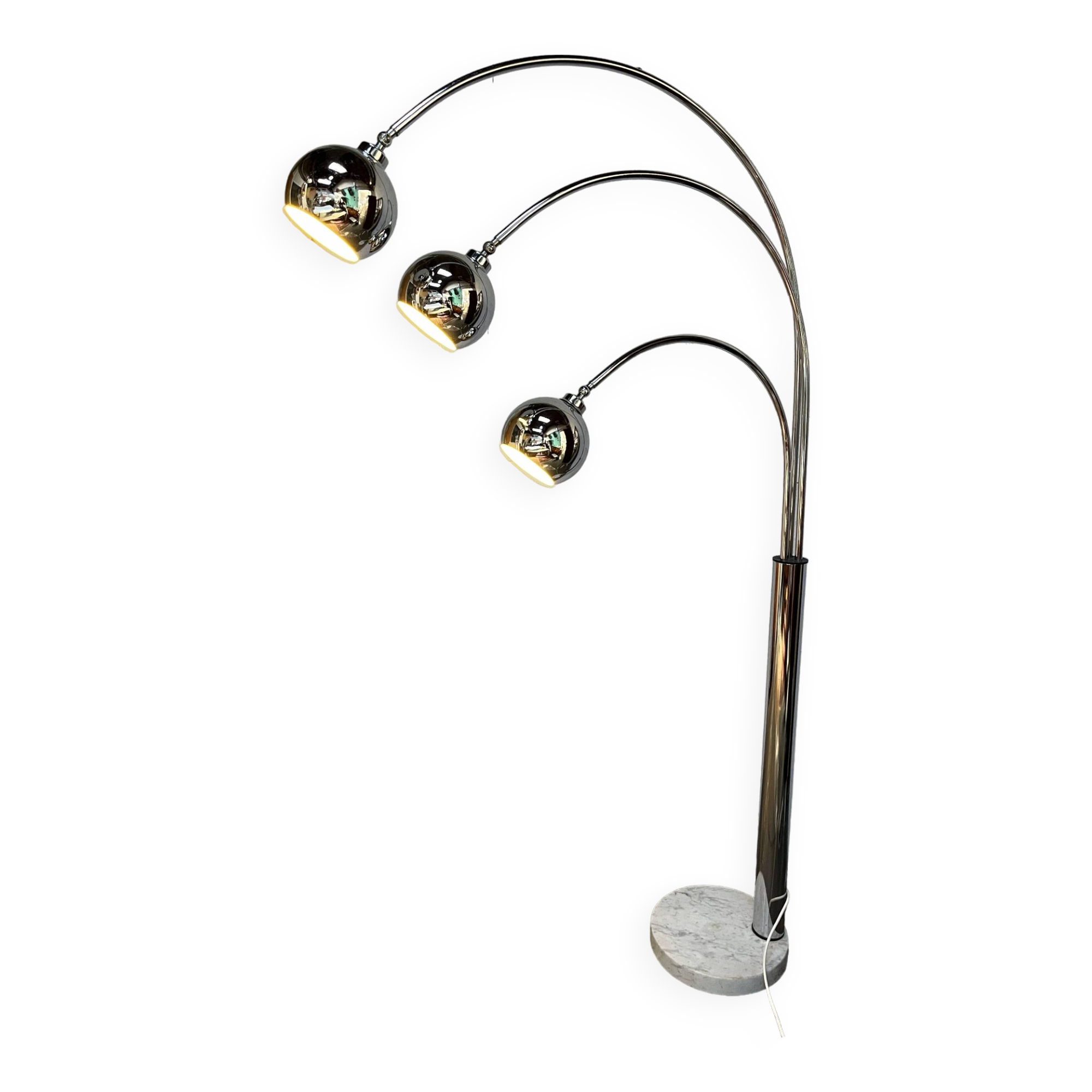 Lily of the valley floor lamp 1970 design Goffredo Reggiani