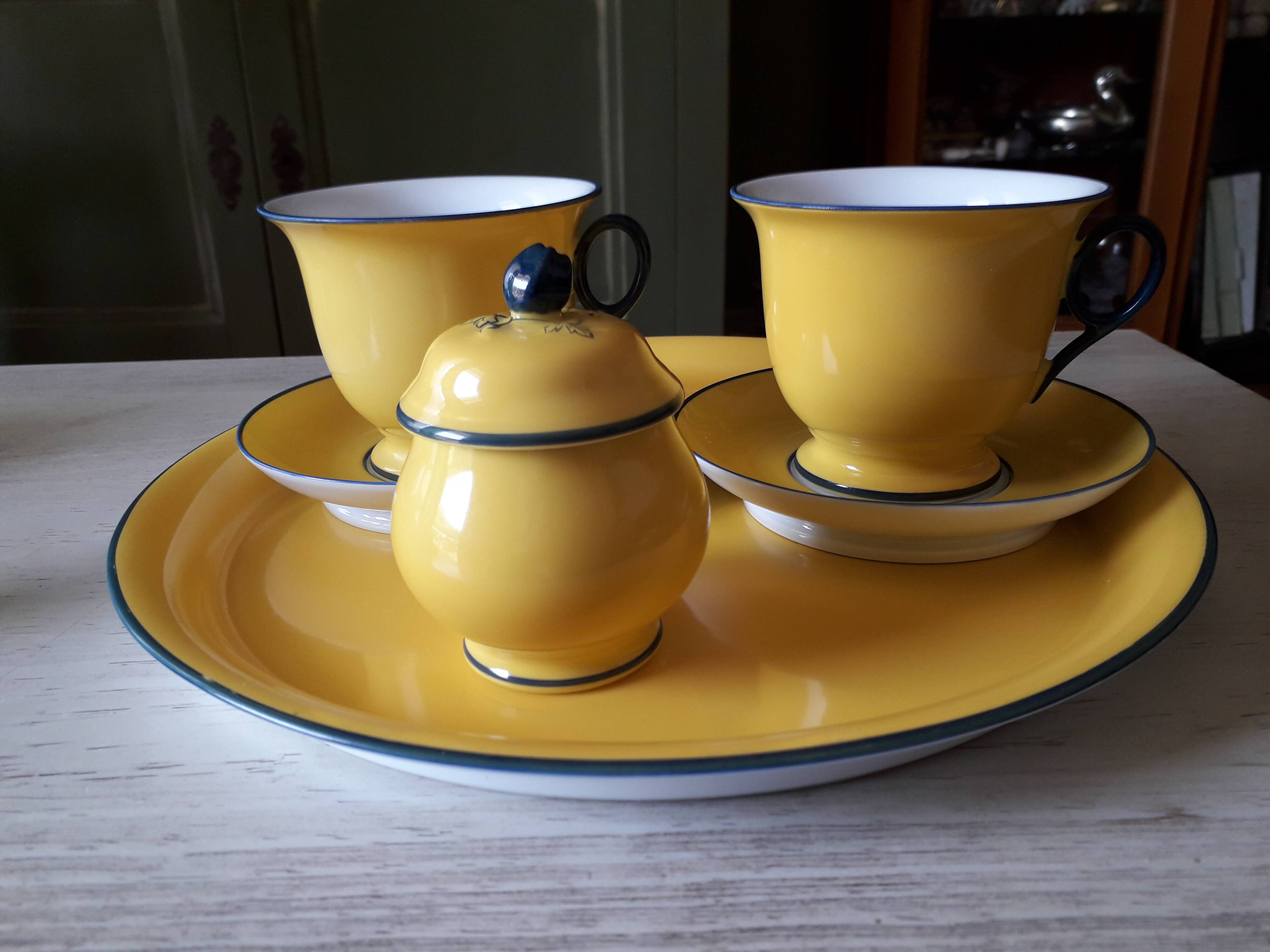 Chastagner Limoges porcelain lunch service