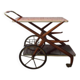 Mid-century bar cart/service cart by Cesare Lacca, 1950s.