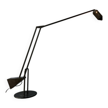 Postmodern pink flamingo desk lamp from the 1980s by Fridolin Naef for Luxo.