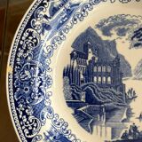 Salad bowl and hollow dish Earthenware OLD ENGLAND