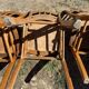 Set of 6 vintage Luterma bistro chairs