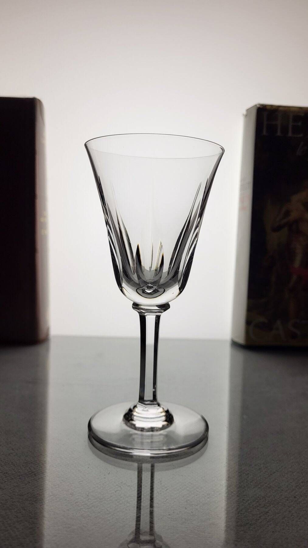 6 crystal glasses Saint Louis model Cerdagne