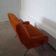 2-seater sofa 60s/70s in soft wool