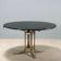Table vintage Formanova en métal et verre, design G. Moscatelli