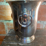 Vintage champagne ice bucket couzon stainless steel france