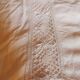 Antique linen cloth monogrammed CP