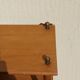 Vintage bamboo wood shelf