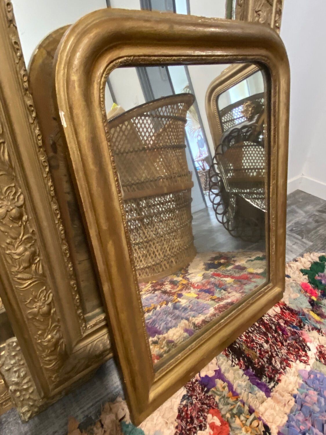 Antique mirror
