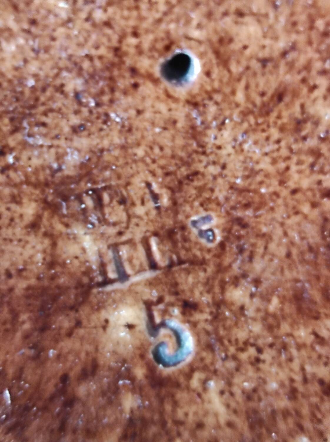 Old terrine in glazed earthenware MIELLE